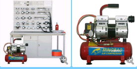 YQPC-T 铝槽式铁桌液压气动PLC控制实验台