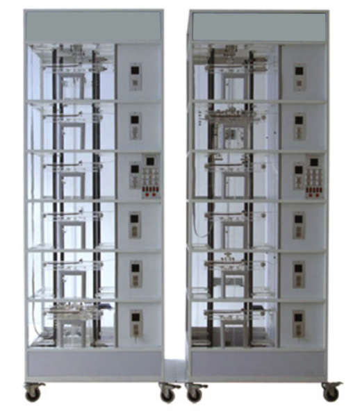  （ 2DT6-FX3U-64MR ）三菱双联六层透明仿真教学电梯